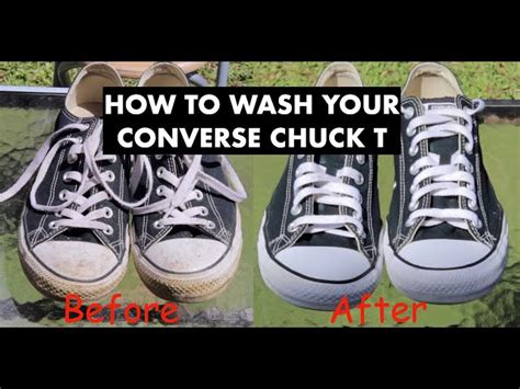 can i wash converse in the washer